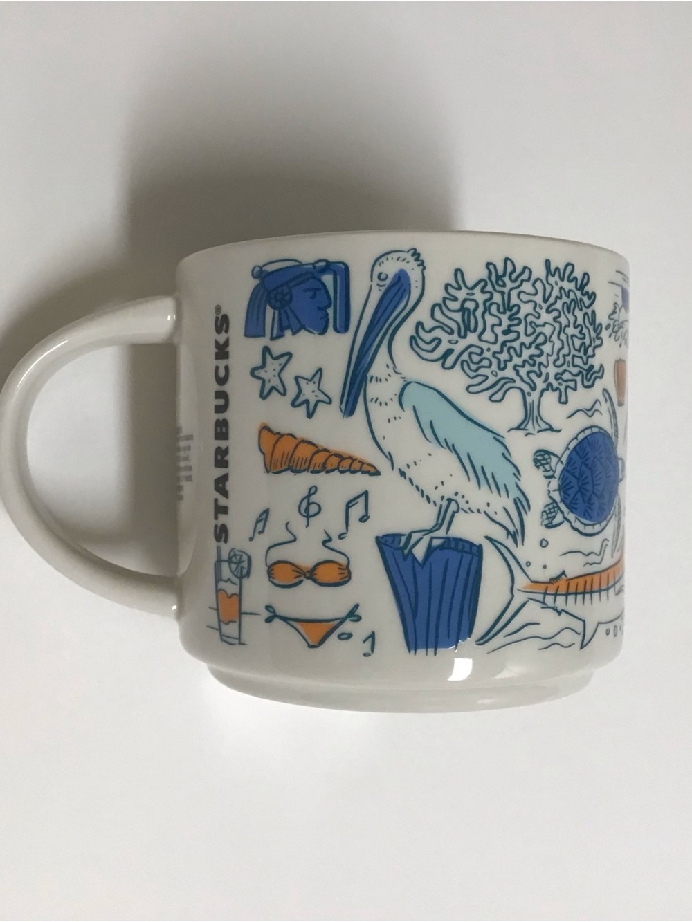 Starbucks CANCUN Destination Mug 14 oz Been There Across the Globe Series 2023 - Picture 14 of 16